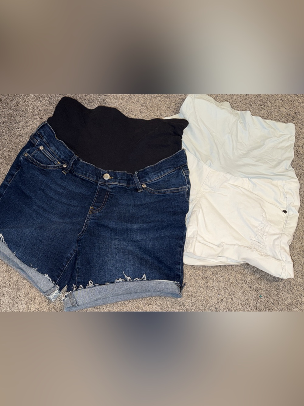 Maternity Denim Shorts